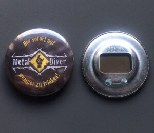 Metal Diver bottle opener