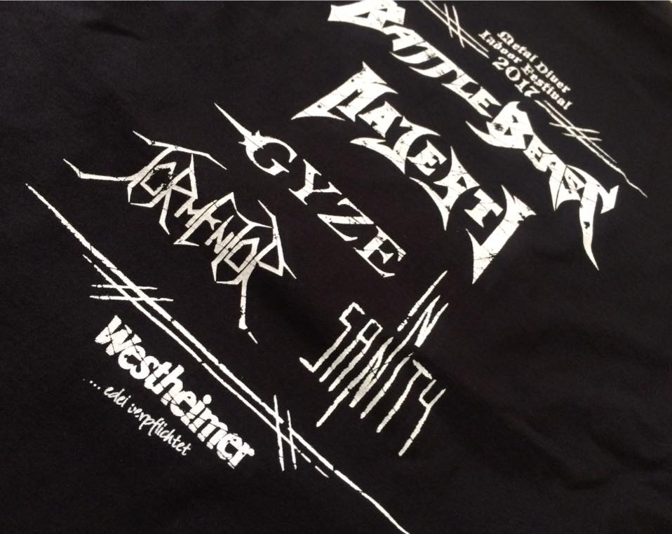 Metal Diver Festival T-Shirt 2017 – Bild 2