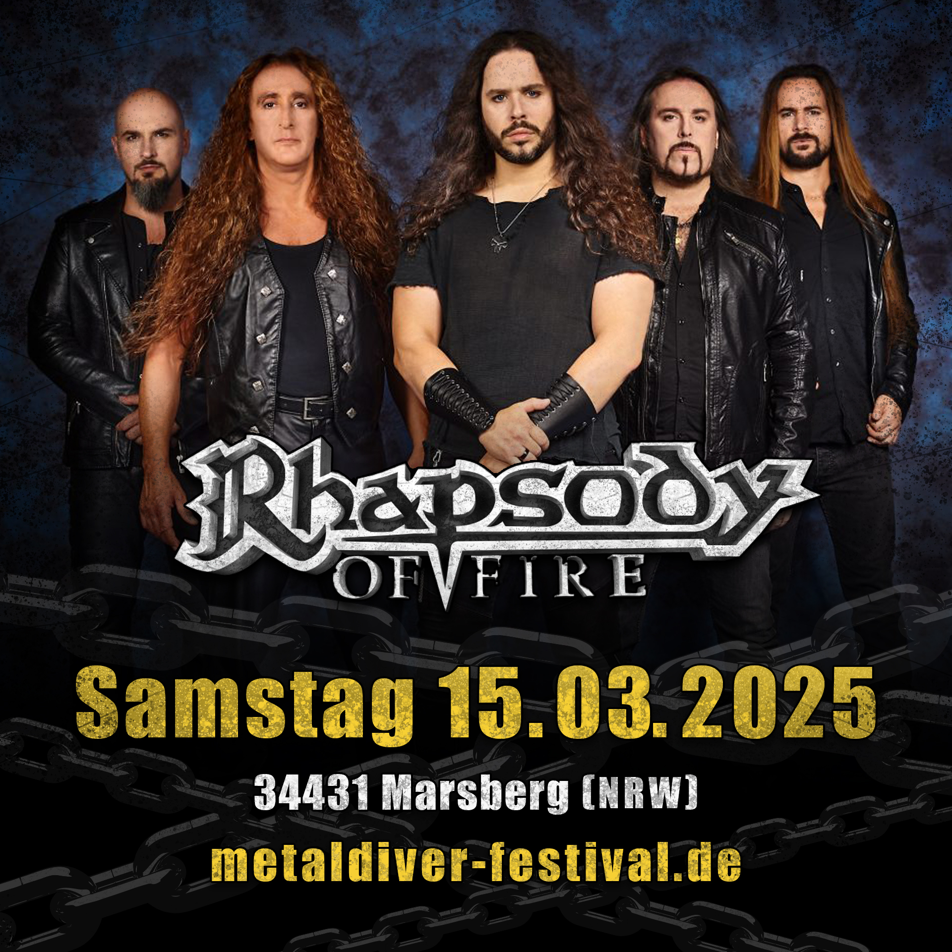 Wechsel des Co-Headliners aus gesundheitlichen Gründen – Rhapsody of Fire beim Metal Diver dabei