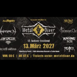 Mitglieder Ticket 12. Metal Diver Festival