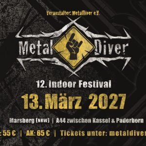 Festival E-Ticket- 12. Metal Diver Festival